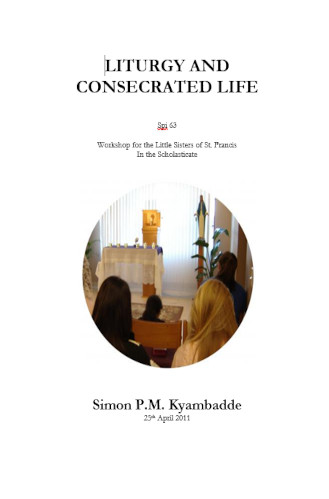 Cover of Liturgy and Consecrated Life