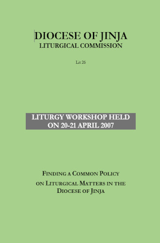 Cover of Liturgical Guidelines